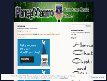 Tablet Screenshot of planetccazmo.wordpress.com