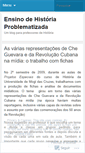 Mobile Screenshot of ensinodehistoriaproblematizada.wordpress.com