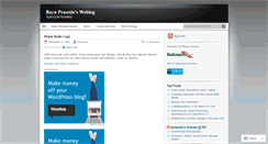 Desktop Screenshot of bprasetio.wordpress.com