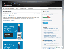 Tablet Screenshot of bprasetio.wordpress.com