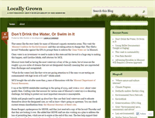 Tablet Screenshot of comolocallygrown.wordpress.com