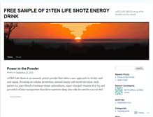 Tablet Screenshot of 21tenlifeshotz.wordpress.com