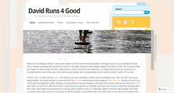 Desktop Screenshot of davidruns4good.wordpress.com