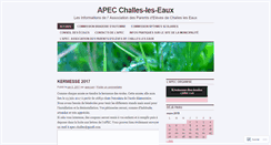 Desktop Screenshot of apecchalles.wordpress.com