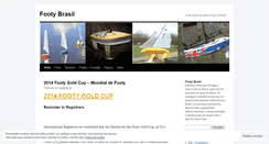 Desktop Screenshot of footybrasil.wordpress.com