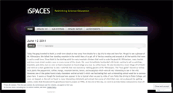 Desktop Screenshot of ispacespsu.wordpress.com