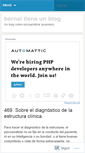 Mobile Screenshot of bernaltieneunblog.wordpress.com
