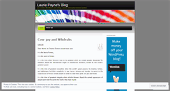 Desktop Screenshot of lauriepayne.wordpress.com