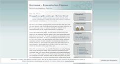 Desktop Screenshot of koreama.wordpress.com