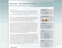 Tablet Screenshot of koreama.wordpress.com