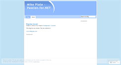 Desktop Screenshot of mikeplate.wordpress.com