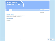 Tablet Screenshot of mikeplate.wordpress.com