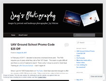 Tablet Screenshot of jaymalonephotographyblog.wordpress.com