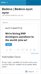 Mobile Screenshot of bedevaoyunoyna.wordpress.com