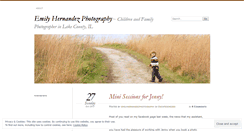 Desktop Screenshot of emilyhernandezphotography.wordpress.com