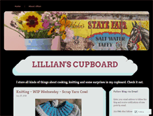 Tablet Screenshot of lillianscupboard.wordpress.com