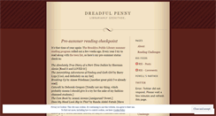 Desktop Screenshot of dreadfulpenny.wordpress.com