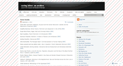 Desktop Screenshot of caringlabor.wordpress.com