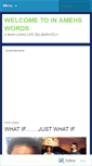 Mobile Screenshot of ameharome.wordpress.com
