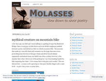 Tablet Screenshot of molasses.wordpress.com