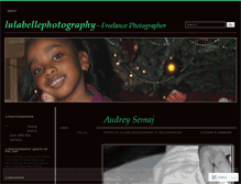 Tablet Screenshot of lulabellephotography.wordpress.com