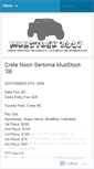Mobile Screenshot of mudstock.wordpress.com