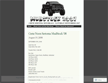 Tablet Screenshot of mudstock.wordpress.com