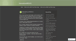 Desktop Screenshot of cmel.wordpress.com