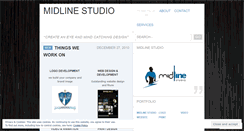 Desktop Screenshot of midlinestudio.wordpress.com