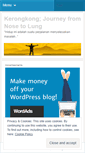 Mobile Screenshot of kerongkong.wordpress.com