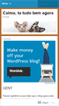 Mobile Screenshot of calmatatudobemagora.wordpress.com