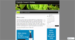 Desktop Screenshot of charlottecooper.wordpress.com