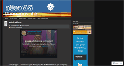 Desktop Screenshot of dhammavahini.wordpress.com