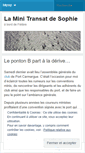 Mobile Screenshot of minisophie.wordpress.com