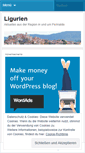 Mobile Screenshot of ligurien.wordpress.com