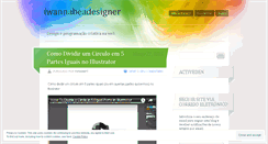 Desktop Screenshot of iwannabeadesigner.wordpress.com