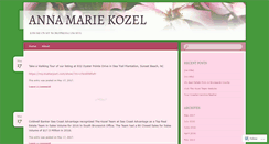 Desktop Screenshot of annamariekozel.wordpress.com