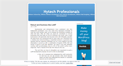 Desktop Screenshot of hytechpro.wordpress.com