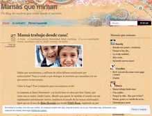 Tablet Screenshot of mamasquemimandotcom.wordpress.com