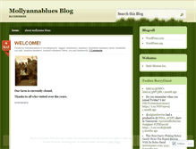 Tablet Screenshot of mollyannablues.wordpress.com