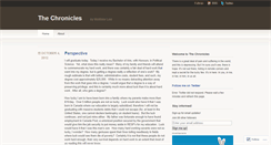 Desktop Screenshot of chroniclesbylaw.wordpress.com