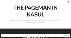 Desktop Screenshot of pageman.wordpress.com