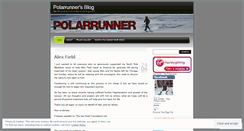 Desktop Screenshot of polarrunner.wordpress.com