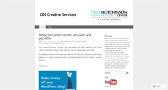 Desktop Screenshot of cdscreativeservices.wordpress.com