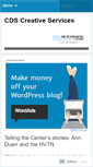Mobile Screenshot of cdscreativeservices.wordpress.com