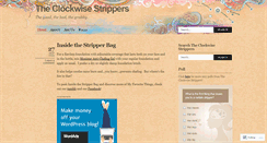 Desktop Screenshot of clockwisestrippers.wordpress.com