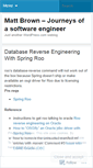 Mobile Screenshot of mattbsoftware.wordpress.com