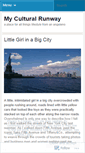 Mobile Screenshot of myculturalrunway.wordpress.com