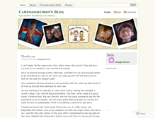 Tablet Screenshot of campgoodtimes.wordpress.com