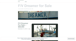 Desktop Screenshot of dreamer4sale.wordpress.com